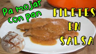 Filetes de ternera en salsa receta fácil y rápida [upl. by Pich]