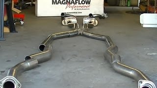 MagnaFlow Performance Exhaust System Overview 1969 Mustang Restoration Part 45 [upl. by Yblok]