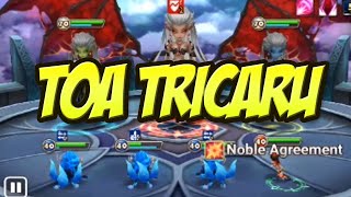 SUMMONERS WAR TOA FT TRICARU AUTO [upl. by Aneres131]