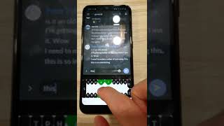 Short video demonstration of Dotterel steno on an android phone [upl. by Otho]