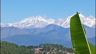 Himalaya view Uttarakhand short [upl. by Moshell]