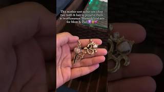 Tooth amp Hair Hanuman Themed Pendants for Mom amp Dad🕉 toothkeepsake hairkeepsake hanumanpendant [upl. by Ocir]