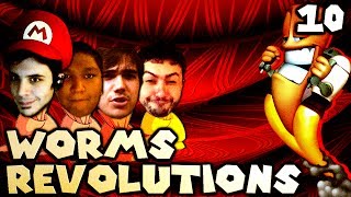 The Fort Bloodshed Worms Revolution The Derp Crew  Part 10 [upl. by Syck597]