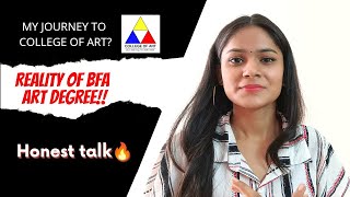 Reality of BFA degree🔥Things you really need to know about Bfa degree in any of Cllg honesttalk💯 [upl. by Adnyl]