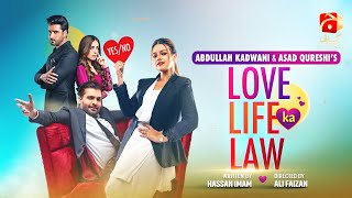 Funny amp Romantic Telefilm  Love Life Ka Law  Eng Sub  Zara Noor Abbas  Asad Siddiqui  Geo [upl. by Acirej]