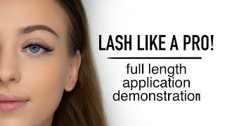 Lash with Me A StepbyStep Tutorial for Applying Lash Extensions [upl. by Nivek841]