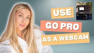 How to use go pro as a webcam  Easy StepbyStep Guide  Waju [upl. by Nimajnab653]