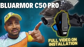 Bluarmor C50 Pro Installation  Helmet  Kannada  Intercom BluArmor [upl. by Bonine79]