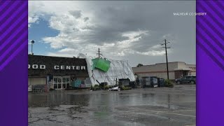 Malheur County Sheriff speaks on storm that struck Nyssa [upl. by Natrav]