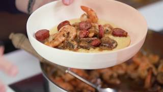 Southern Shrimp and Grits with Chef Erin Murray  Southern Living [upl. by Isaacs260]