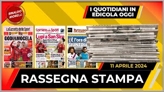 IL GIORNO DI MILANROMA  🗞️ Rassegna Stampa 1142024 667 [upl. by Gilburt]