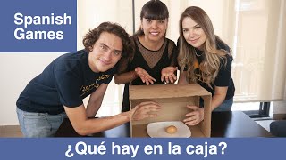 Spanish Games Whats in the Box Challenge [upl. by Hudson]