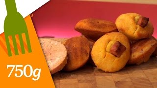 Recette de Madeleines au foie gras  750g [upl. by Vine]