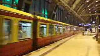 SBahn train in Berlin  Germany  Deutschland [upl. by Orren]