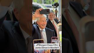 JPMorgan Chase CEO Jamie Dimon in Manila jpmorganchase ceo jamiedimon jamiedimoninmanila [upl. by Naujid]