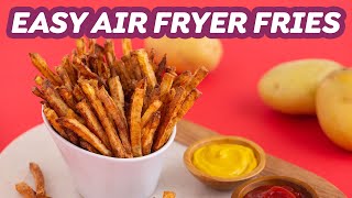 Easiest Air Fryer French Fries  Sweet Potato Fries [upl. by Joan]