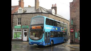 THRASH Yorkshire Coastliner 2760 PJ05ZWG on 840 to Thornton le Dale 20210525 Part 1 [upl. by Hgielar764]