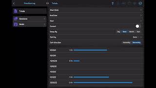 Logging Practice Time in BandHelper [upl. by Steffy]