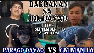 Parago Davao Vs JM Manila🤑Parihas 55k 💸💸💸 [upl. by Fiel]