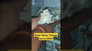 Washing Machine Nahi Chal Raha he  Drain Motor Change karna sikhe youtubeshorts [upl. by Newbold]