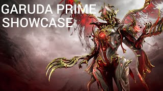 warframe Garuda Prime Showcase [upl. by Taddeusz652]