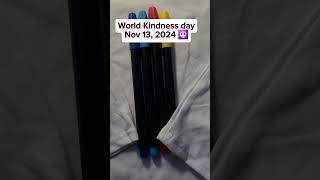 World Kindness Day☮️Nov 132024 kindnessday peace ytshort youtubeshorts ytshortsvideo ytviral [upl. by Kalfas111]