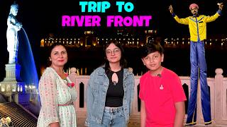 TRIP TO RIVER FRONT  Travel vlog with family to Kota Chambal Riverfront  Aayu and Pihu Show [upl. by Rramel]