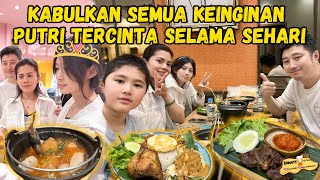 KABULKAN SEMUA KEINGINAN PUTRI TERCINTA SELAMA SEHARI DI MALL  KATANYA BANYAK HAL BARU MAU DICOBA🤭 [upl. by Talie]