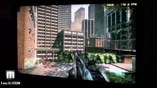 Crysis 2  GTX580 single vs SLI vs 3way vs 4way [upl. by Peadar]