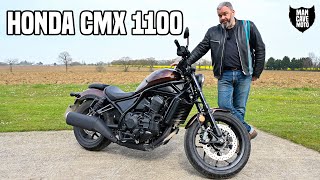 2022 Honda CMX1100  The Big Rebel Ridden amp Reviewed [upl. by Aliak]