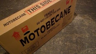 Bike Build 01 Unboxing Motobecane Fixie Cafe CF Bicycle BikeBlogger [upl. by Durante]