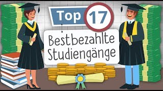 TOP 17 Studiengänge mit höchstem Einstiegsgehalt  Finanzfluss [upl. by Zahavi]