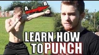 Learn How to Punch Like a Boxer [upl. by Abla]