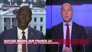 Succès Masra  quotDes millions de Tchadiens ne veulent plus dune succession dynastiquequot • FRANCE 24 [upl. by Meeka]