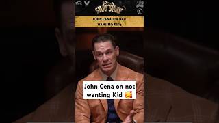 John Cena on not wanting Kid 🥰 wwe podcast motivation new johncena vairalvideo [upl. by Abbottson172]