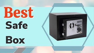 Best Safe Box Yuanshikj Digital Security Safe Box Review [upl. by Belac]