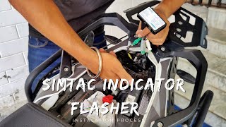 Installing Simtac Indicator Flasher  Easy Plug amp Play for KTM ADV 250390 [upl. by Petromilli]