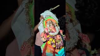 Ganpati ganesh ganpati youtubeshorts shorts taraboi jatani [upl. by Eidlog]