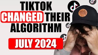 TIKTOK ALGORITHM UPDATE EXPLAINED FOR JULY 2024 How To GROW On TikTok in 2024 [upl. by Enomahs]