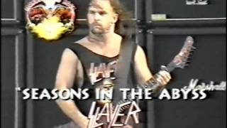 Slayer  Live At The Monsters Of Rock 1992 Full Concert [upl. by Lyns839]