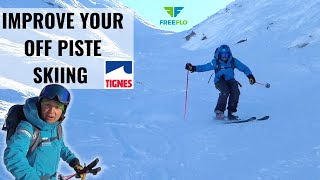 HOW TO IMPROVE YOUR OFF PISTE SKIING In A Gully Bonus Tip At End [upl. by Imiaj508]