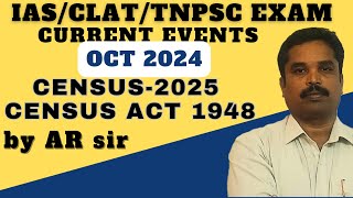 CENSUS 2025 INDIA CENSUS 2025  CENSUS ACT 1948  ART 82  DELIMITATION  CENSUS  CENSUS OF INDIA [upl. by Acinimod]