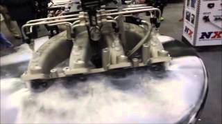 Ever wondered what a 5000HP shot of Nitrous looks like Here it is [upl. by Leahcim]