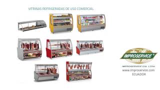 Vitrinas refrigeradas de uso comercial  ECUADOR [upl. by Lrae]