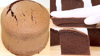 Chocolate Cake Recipe  Chocolate Sponge Cake  Soft amp Light Sponge Cake [upl. by Nialb]