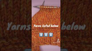 How to create texture in your knitting using Hobbii Yarn knitting knittingdesign [upl. by Ssalguod]