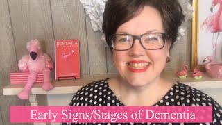 What are the EARLY Signs Stages of Dementia  ABCs of Dementia FAQs E [upl. by Pike]