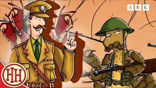 Horrible Histories  World Wars Through History  Compilation [upl. by Ayotyal]