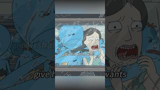 Mr Meeseeks finally exploded😫😤Rick and Morty shortsfeed shorts [upl. by Olive]