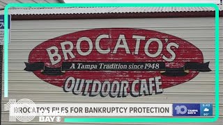 Brocatos in East Tampa files for bankruptcy protection [upl. by Waddington]